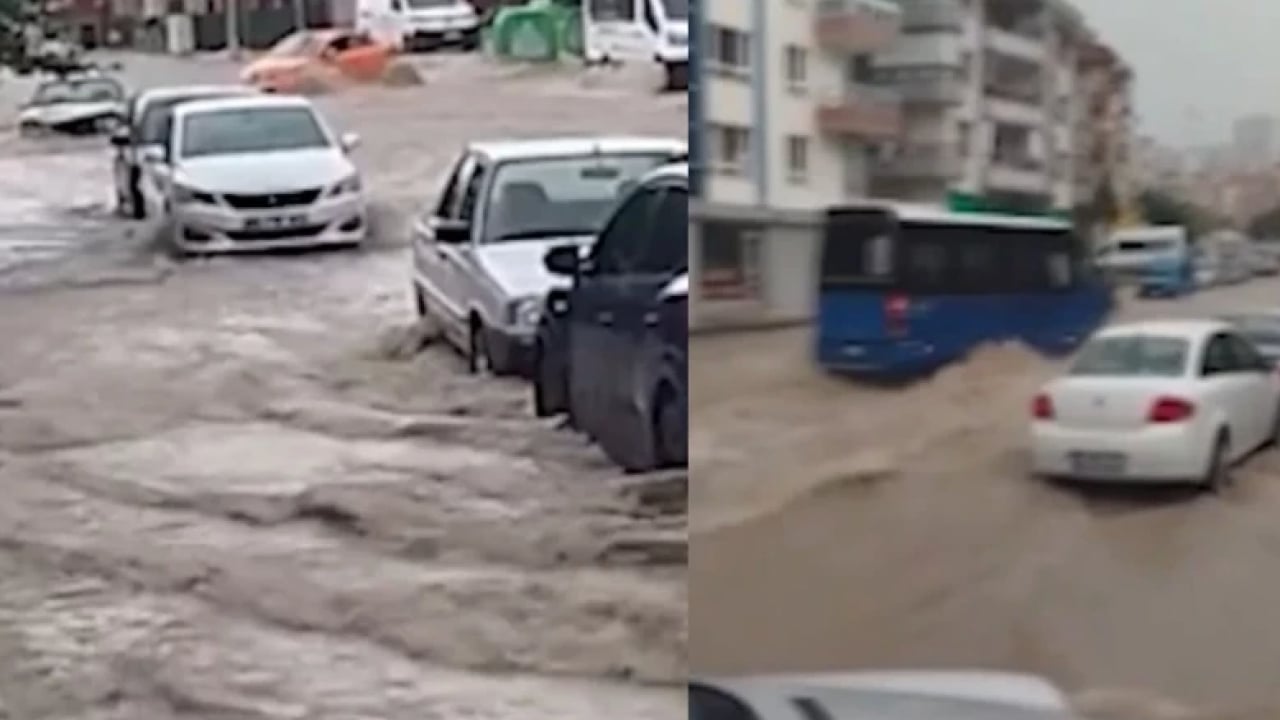 Foto - Ankara can çekişiyor: Çökel yol otomobili yuttu!
