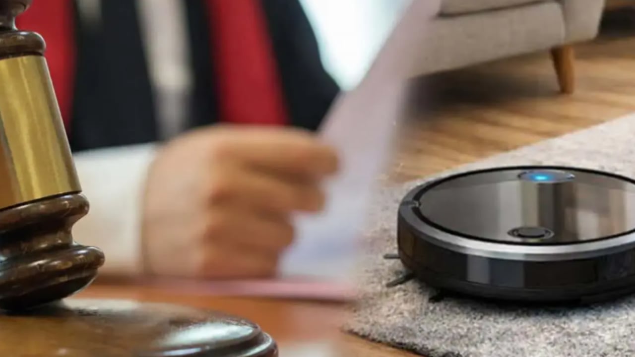 Ankara'da ilginç dava: Robot süpürge mahkemeye damga vurdu!