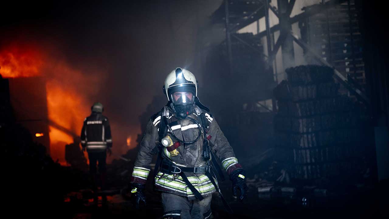 Foto - Ankara'da korkutan yangın