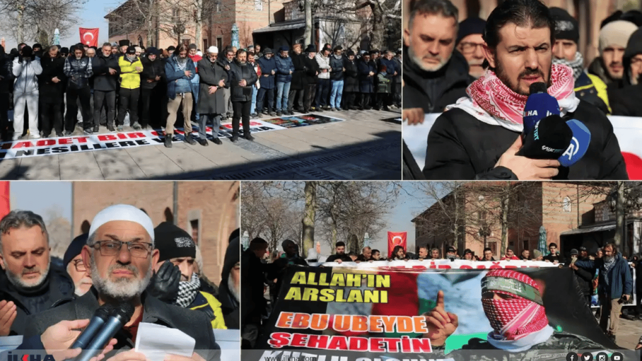 Foto - Ankara'da şehit komutanlar için saf tutuldu: Başkentte dualar Kassam kahramanları için yükseldi