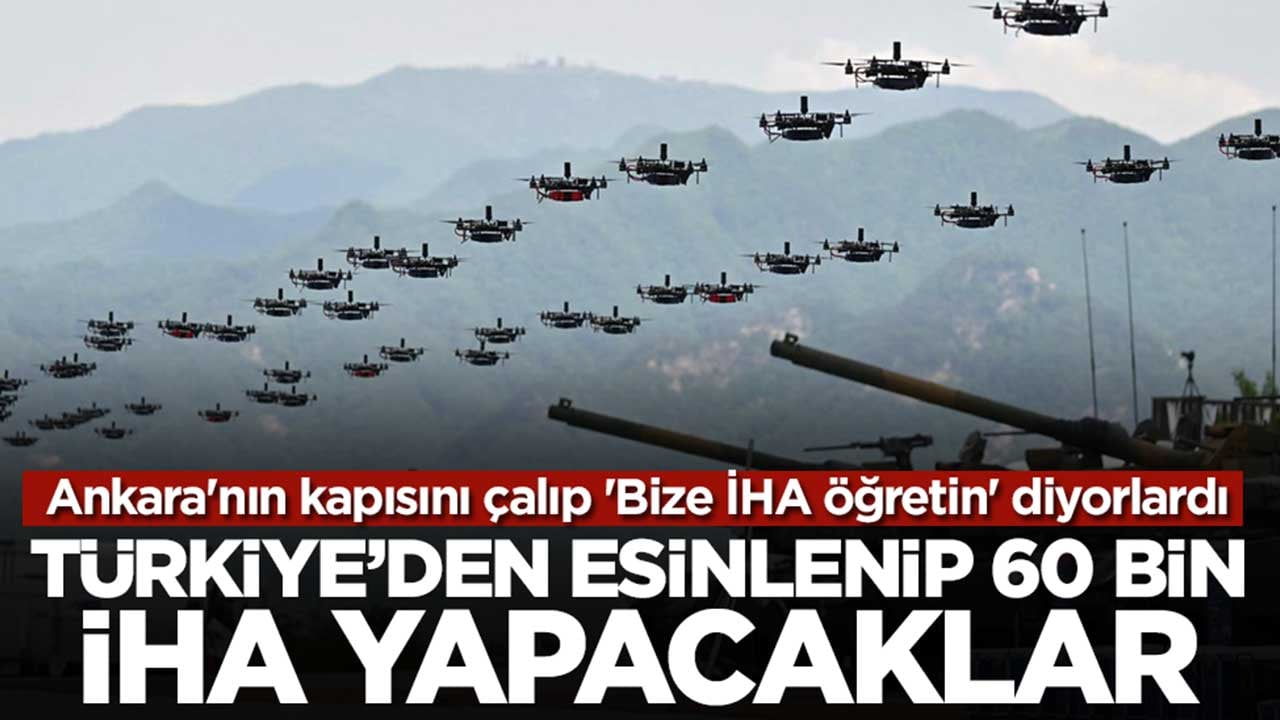 Ankara'nın kapısını çalıp 'Bize İHA öğretin' diyorlardı: Türkiye'den esinlenip 60 bin SİHA yapacaklar