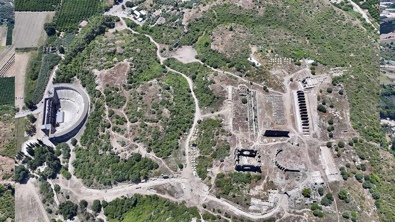 Foto - Antalya'da 2 bin yıllık ana cadde gün yüzüne çıkarıldı