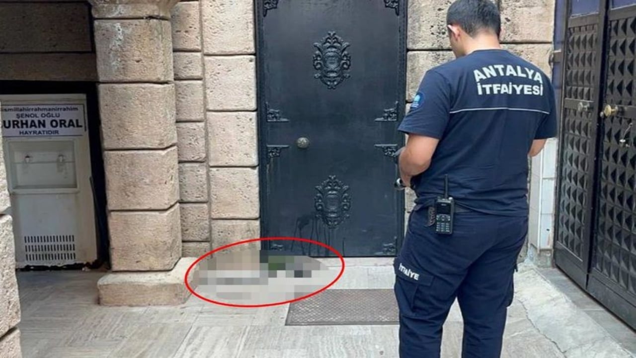 Antalya’da namaza gelen cemaati şoke eden manzara! Kimse gözlerine inanamadı