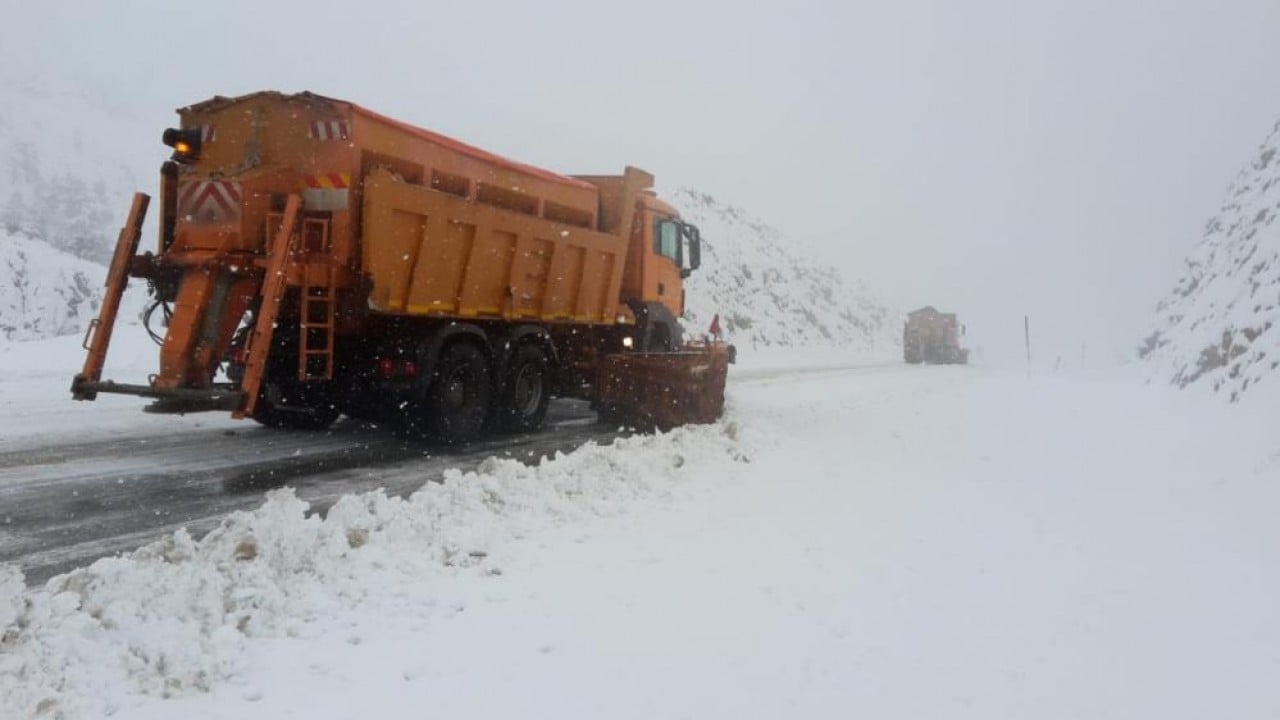 Foto - Antalya'da Nisan ayında kar sürprizi