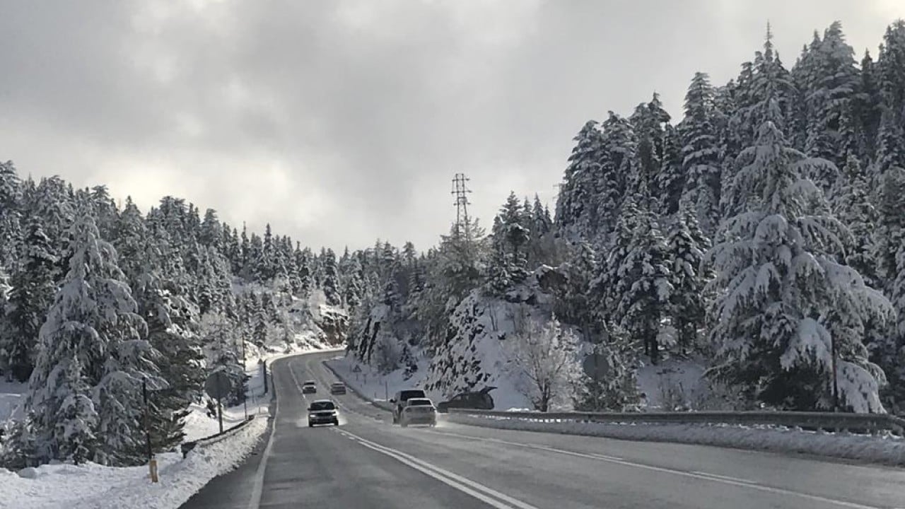 Foto - Antalya'da Nisan ayında kar sürprizi