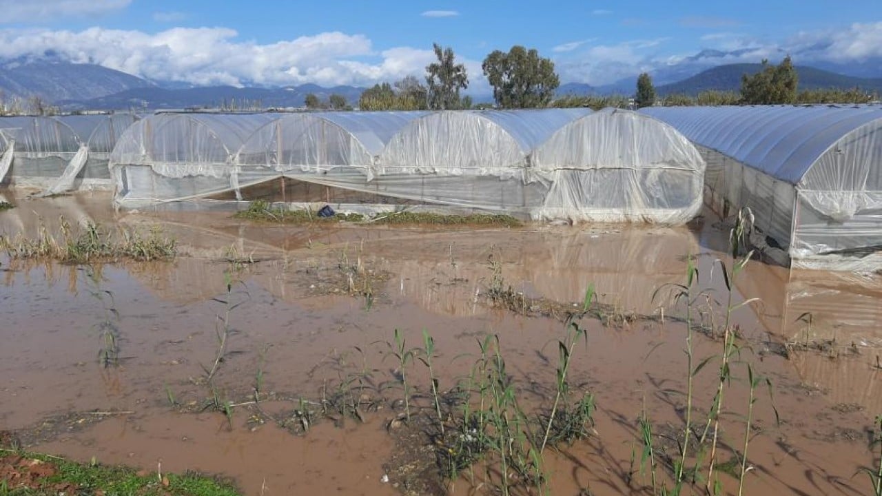 Foto - Antalya'yı hortum vurdu! Seralar bakın ne hale geldi