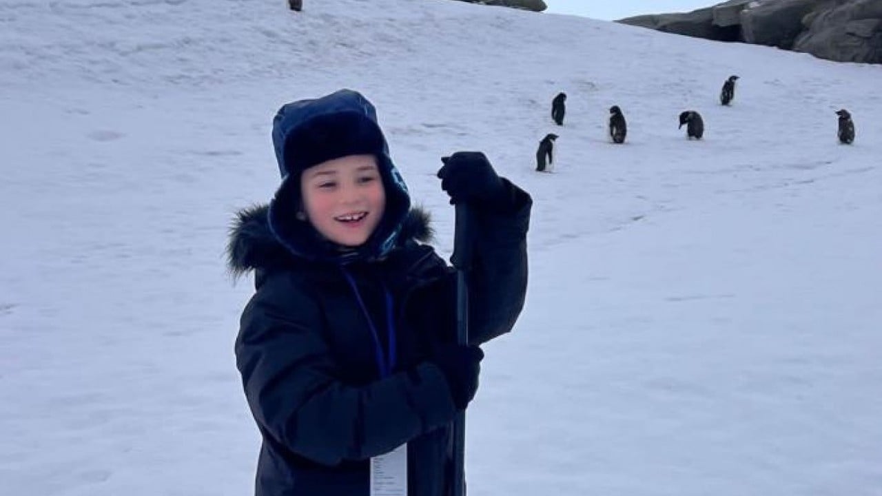 Foto - Antarktika’da Türk bayrağı açtı Güney Kutbu en küçük Türk ile tanıştı