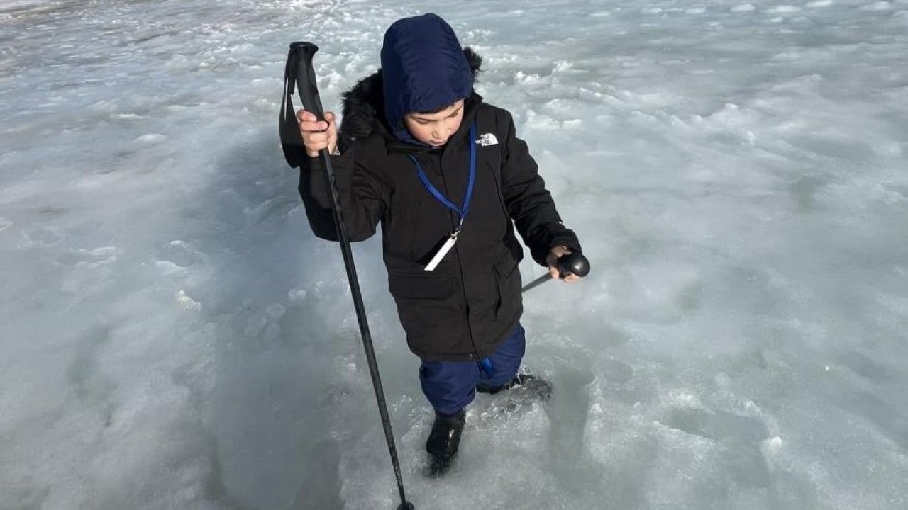Foto - Antarktika’da Türk bayrağı açtı Güney Kutbu en küçük Türk ile tanıştı
