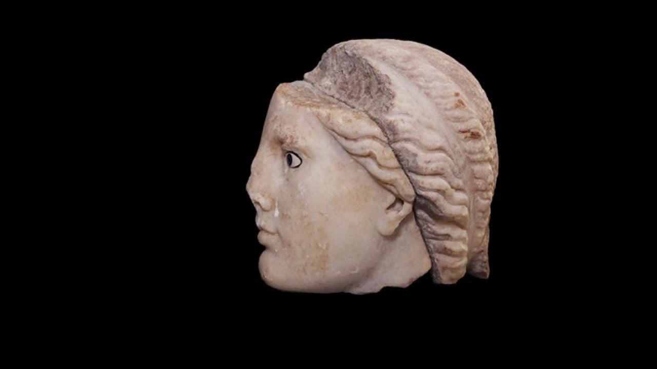 Foto - Antik kentte heyecanlandıran buluş: Tanrıça heykel başı gün yüzüne çıkarıldı