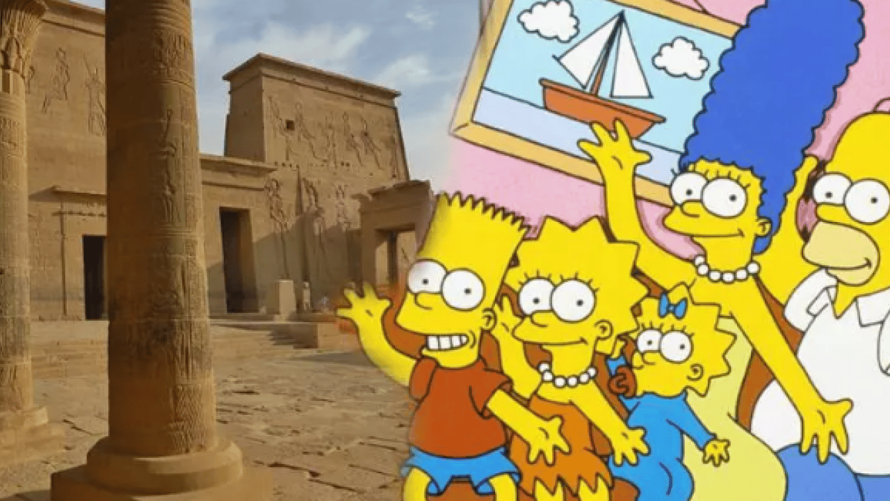 Foto - Antik mezardan Simpsonlar çıktı! Görenler gözlerine inanamadı!