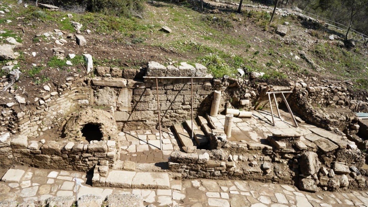 Foto - Antik tiyatrodan Akropolise uzanan 300 metrelik güzergah yeniden ayağa kaldırıldı