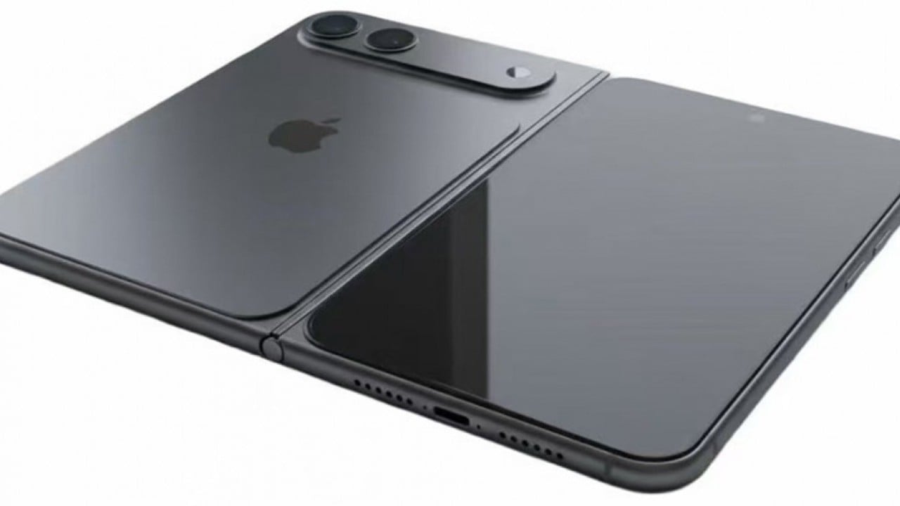 Apple cephesinde perde aralandı! iPhone Fold’un sıra dışı tasarımı sızdı!