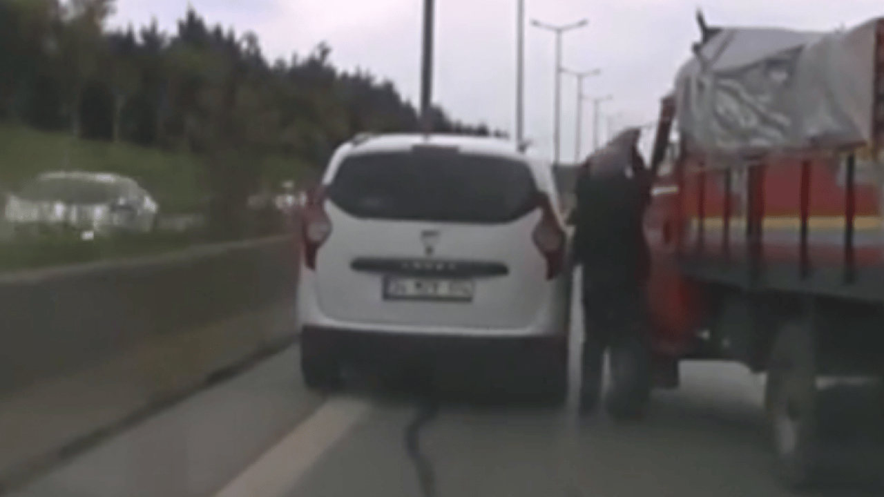 Foto - Aracın önün kesip saldırdı! Kamyon şoförüne ağır ceza!