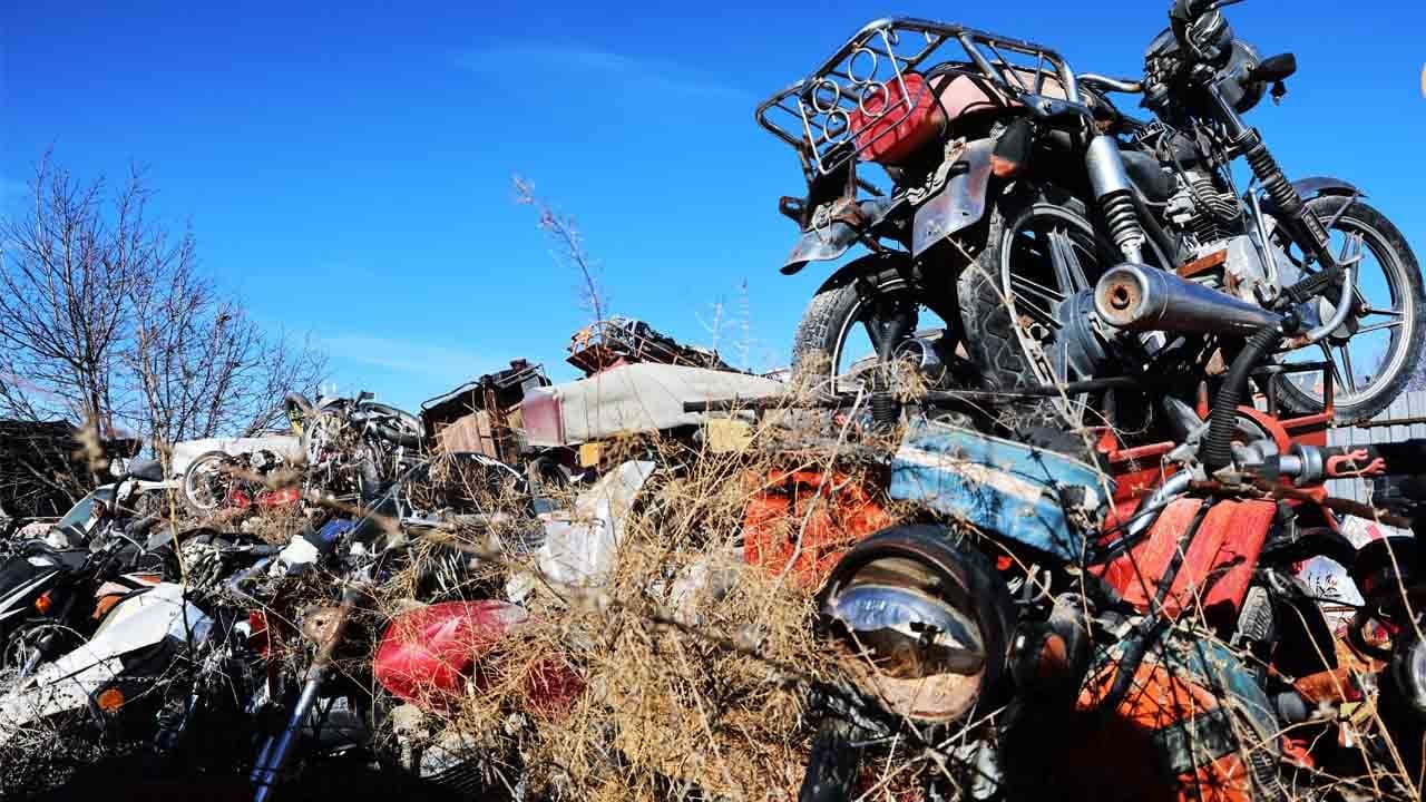 Foto - Araçların içinde ot yeşermeye başladı: Milli servet yosun tuttu