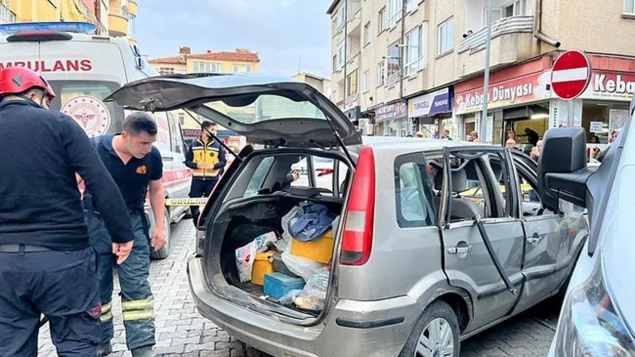 Araçta piknik tüpü faciaya yol açtı! Bomba gibi patladı!