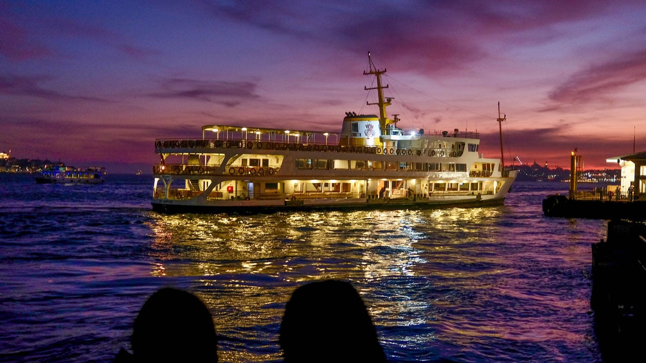 Foto - Aralık ortasında masalsı akşam! İstanbul gün batımında büyüledi