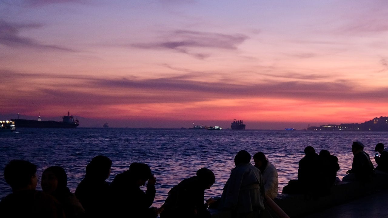 Foto - Aralık ortasında masalsı akşam! İstanbul gün batımında büyüledi