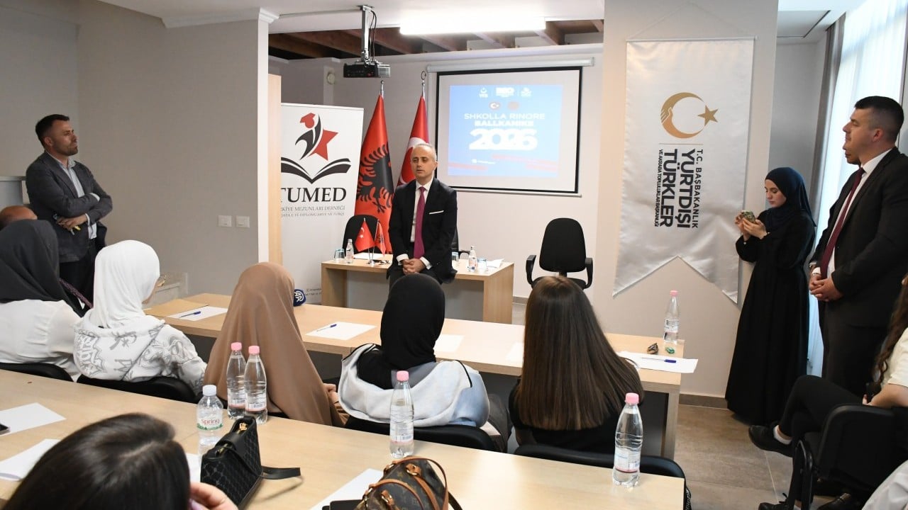 Foto - Arnavutluk'ta 'Balkan Gençlik Okulu 2026' projesinin açılış programı düzenlendi