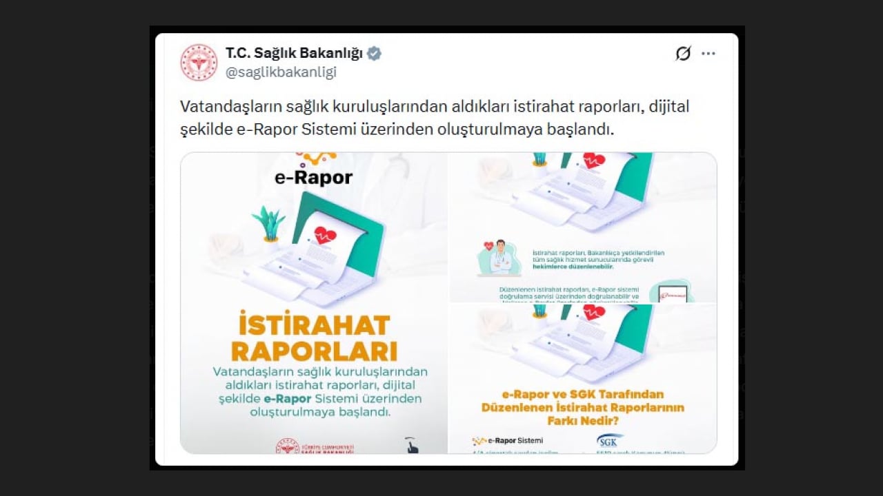 Foto - İstirahat raporlarında dijital devrim: Artık daha hızlı ve daha güvenli