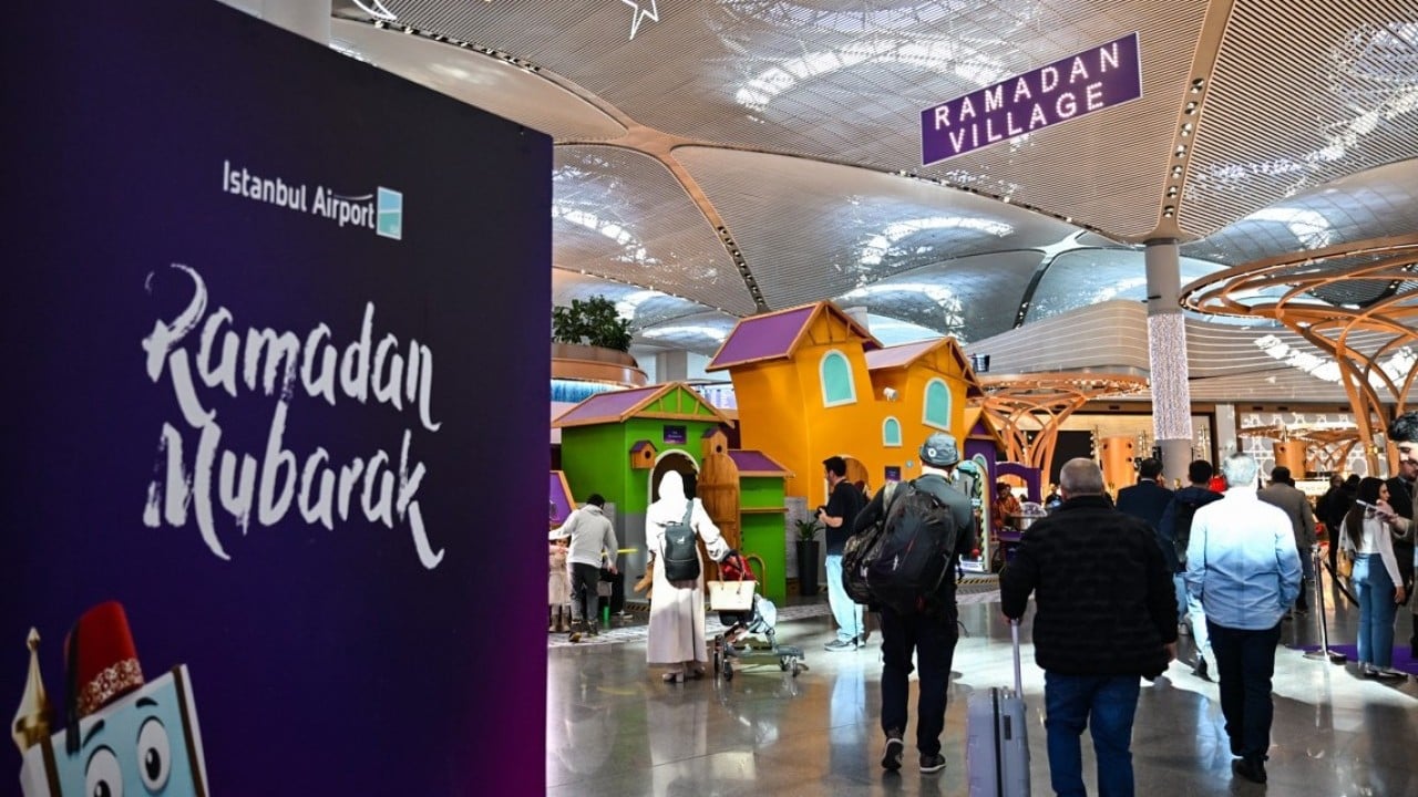 Artık geleneksel hale geldi! İstanbul Havalimanı'nda ‘Ramazan Köyü’ kuruldu