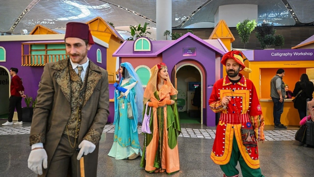 Foto - Artık geleneksel hale geldi! İstanbul Havalimanı'nda ‘Ramazan Köyü’ kuruldu