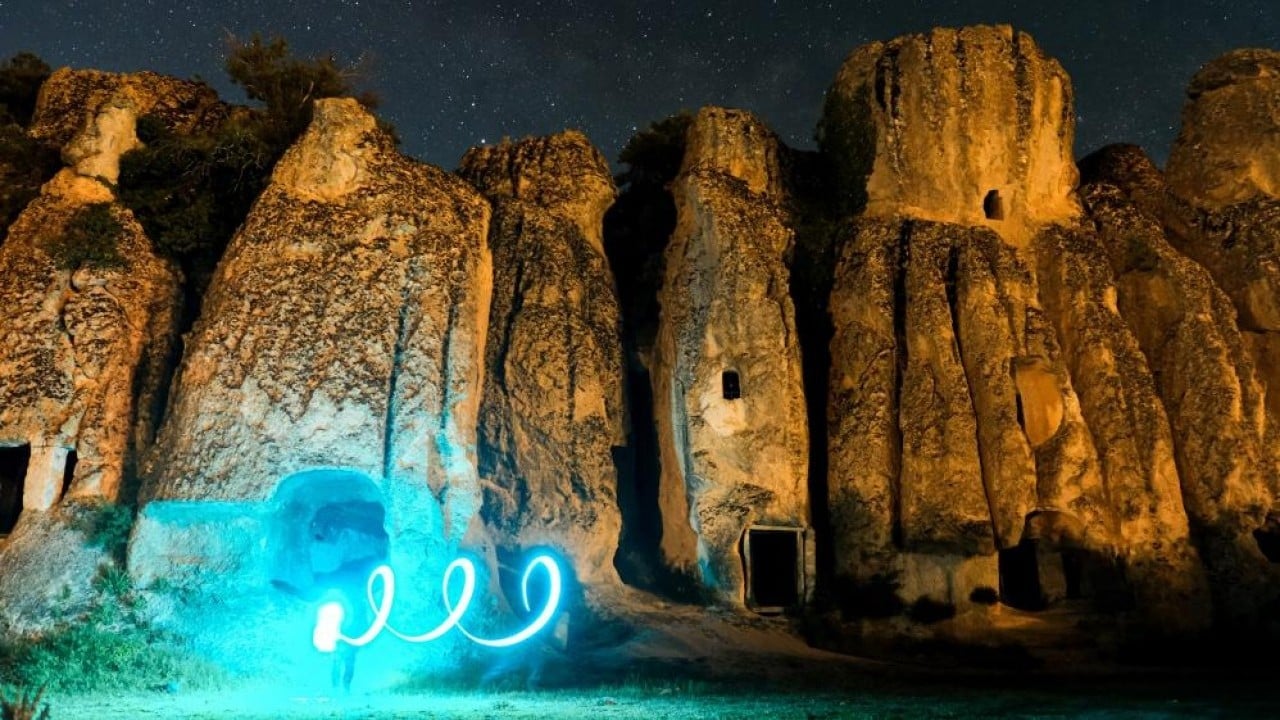 Foto - Astro fotoğrafçıların ilgi odağı Gökyüzü ve tarihi Kilistra’da resmettiler