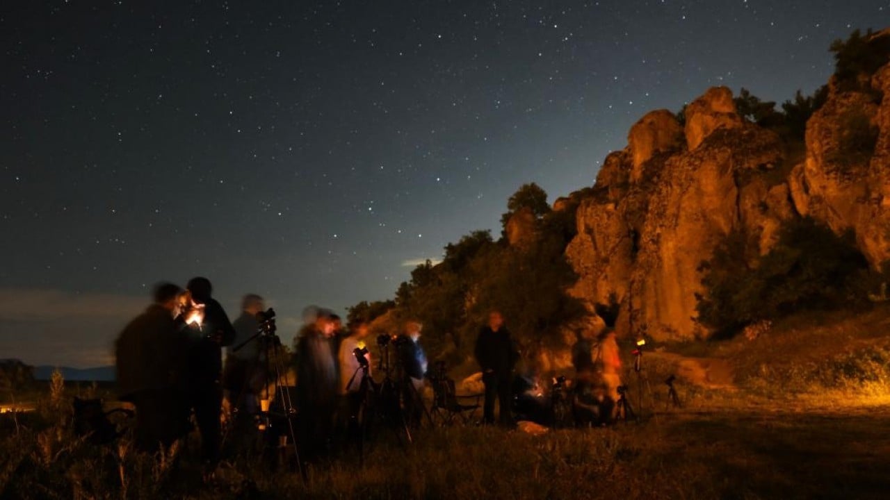 Foto - Astro fotoğrafçıların ilgi odağı Gökyüzü ve tarihi Kilistra’da resmettiler