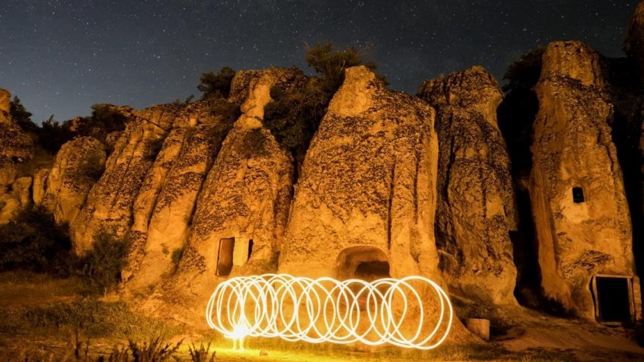 Foto - Astro fotoğrafçıların ilgi odağı Gökyüzü ve tarihi Kilistra’da resmettiler