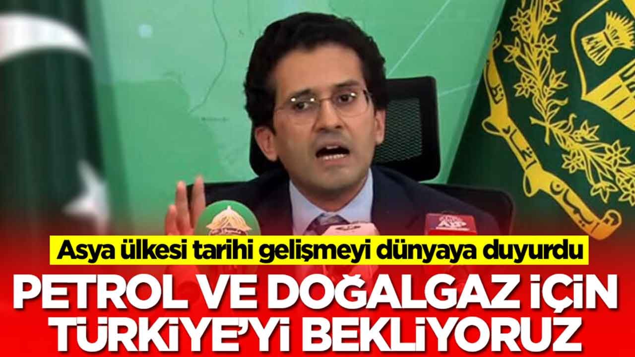 Asya ülkesi tarihi gelişmeyi dünyaya duyurdu: Petrol ve doğalgaz için Türkiye'yi bekliyoruz