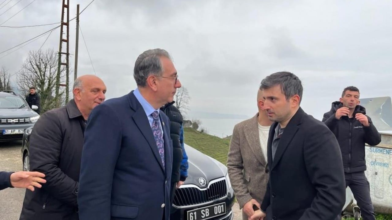 Foto - Ata toprağı Sürmene'de sahaya indi Selçuk Bayraktar gözüyle bilim merkezi projesi