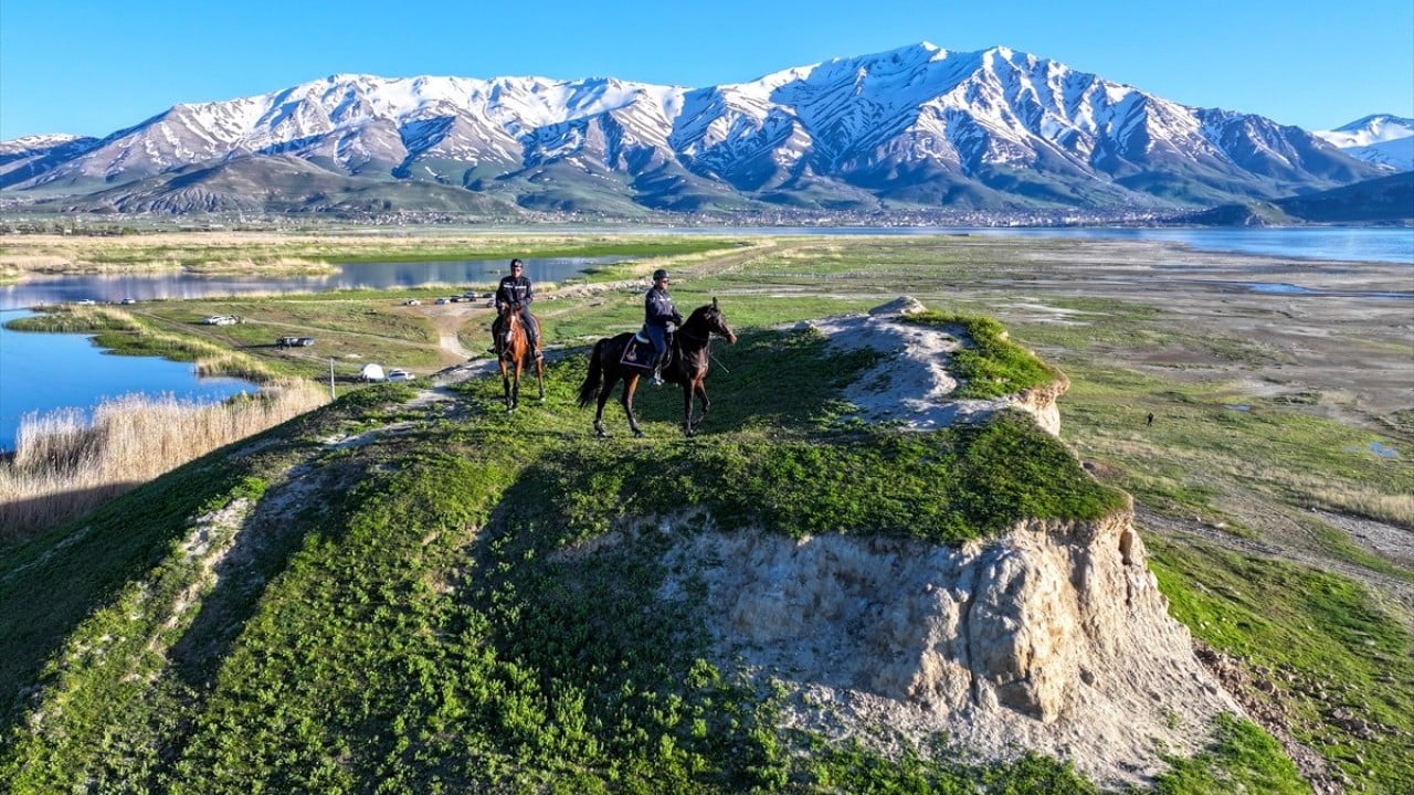Foto - Atlı jandarma timi inci kefali için görevde
