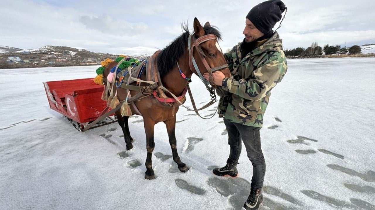 Foto - Çıldır Gölü ile özdeşleşmişti! Atlı kızak sezonu tamamlandı
