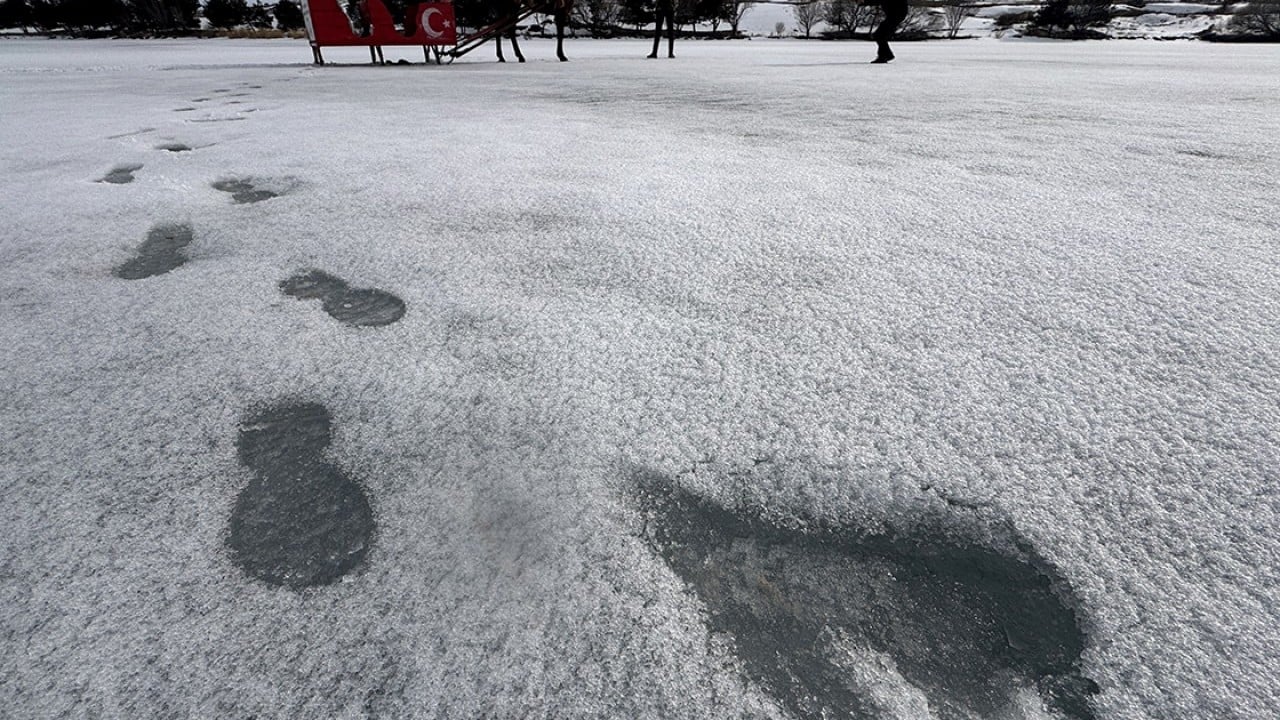 Foto - Çıldır Gölü ile özdeşleşmişti! Atlı kızak sezonu tamamlandı
