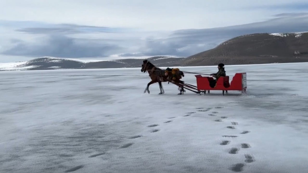 Foto - Çıldır Gölü ile özdeşleşmişti! Atlı kızak sezonu tamamlandı