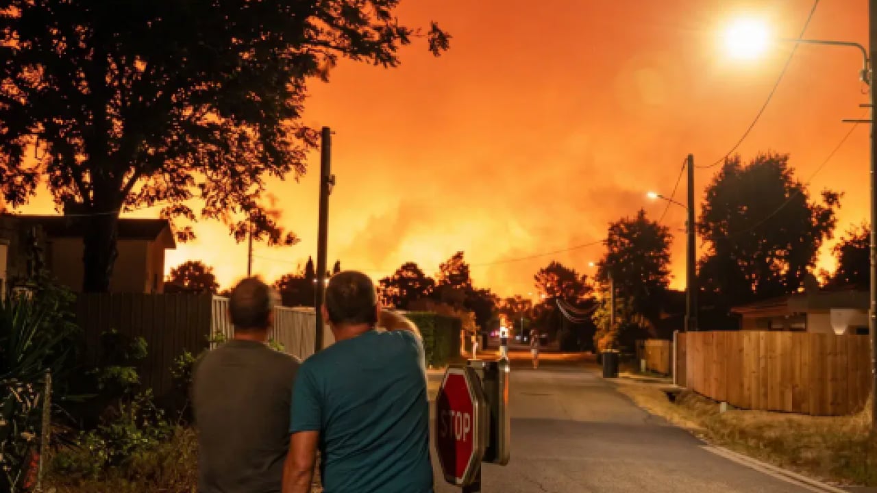 Foto - Avrupa alev alev! Fransa ve İspanya'da 300 binden fazla kişi tahliye edildi