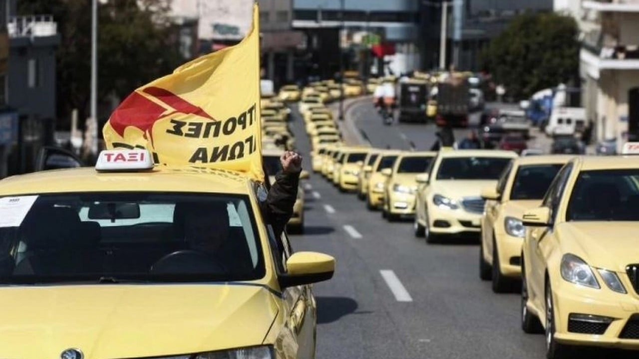 Avrupa ülkesinde taksiciler kontak kapattı