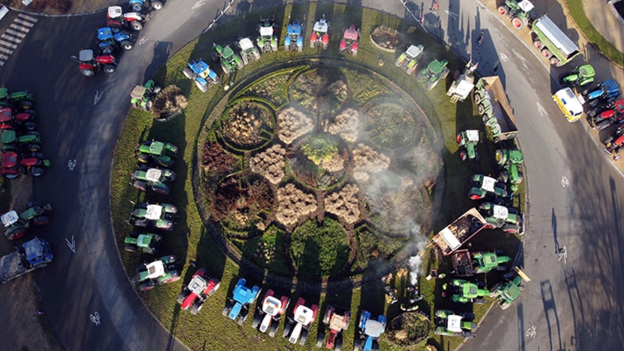 Avrupa’da binlerce çiftçi Strazburg'da toplandı Çiftçinin öfkesi dinmiyor