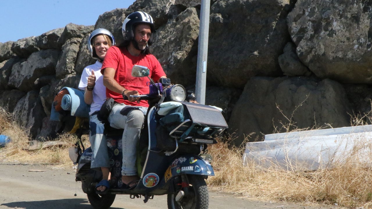 Foto - Avustralya’dan motosikletle yola çıktılar! Samsun’daki misafirperverliğe hayran kaldılar