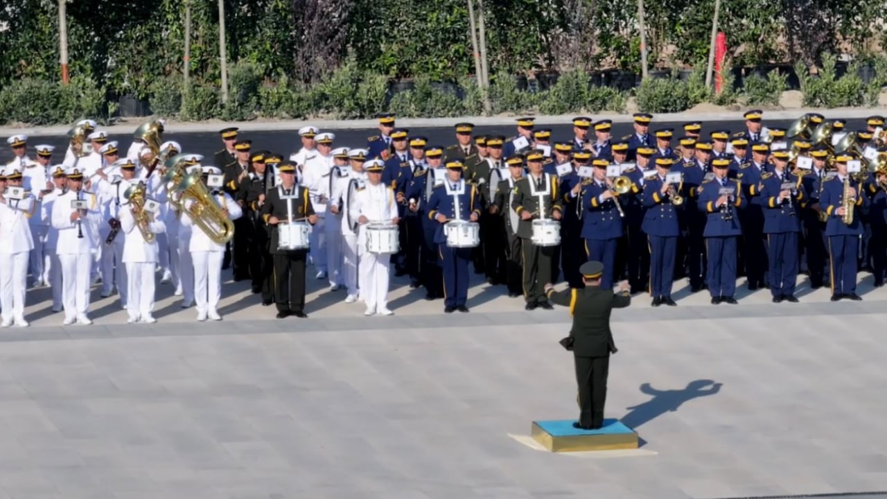 Foto - Ay yıldız müşterek karargahında bir ilk! Bayrağımızdan esinlendi!