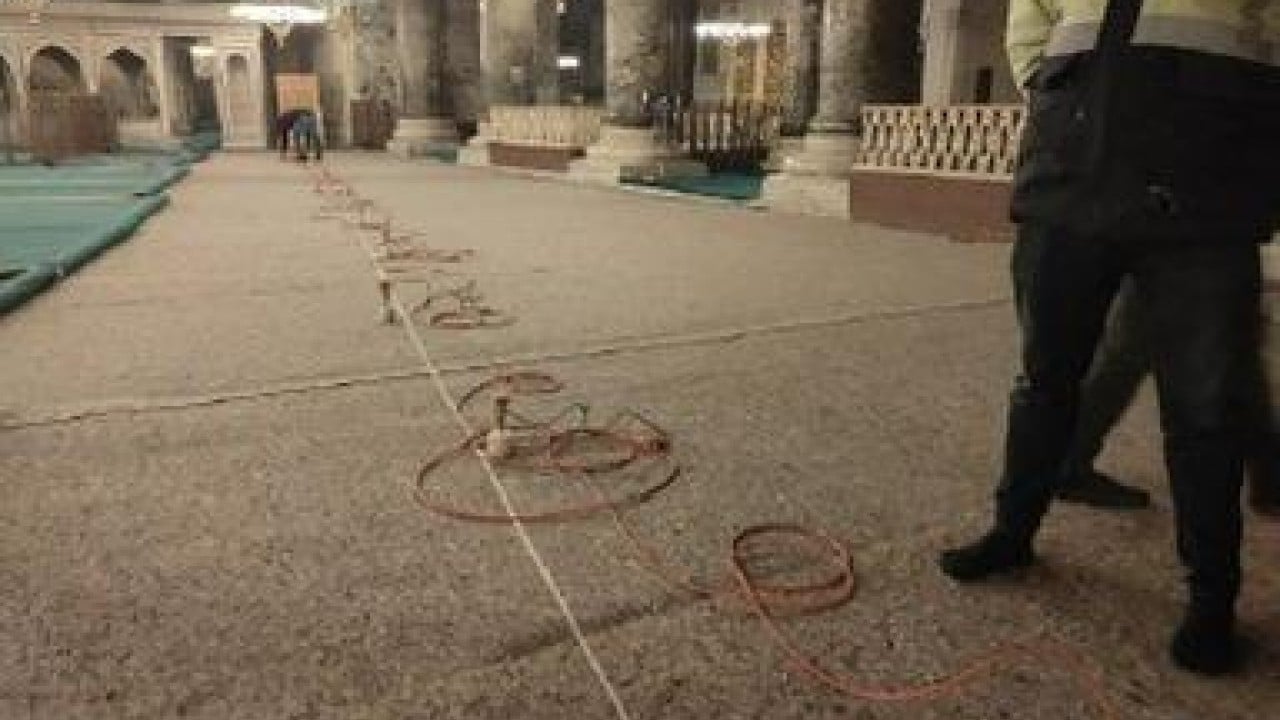 Foto - "Ayasofya Camii'ne kamyon sokuldu" haberlerine anında yalanlama geldi! 