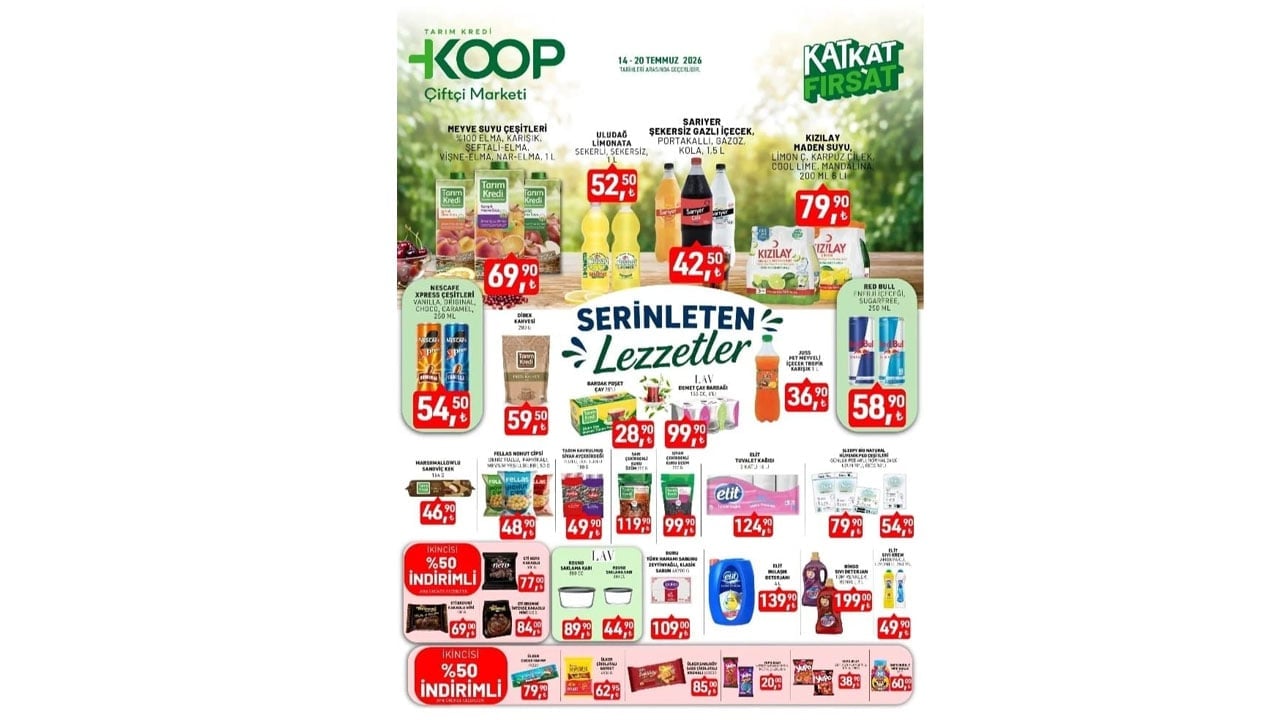 Foto - Ayçiçek yağı, bakliyat, çay ve peynirde dev fırsatlar! Tarım Kredi'den sofraları rahatlatacak indirim