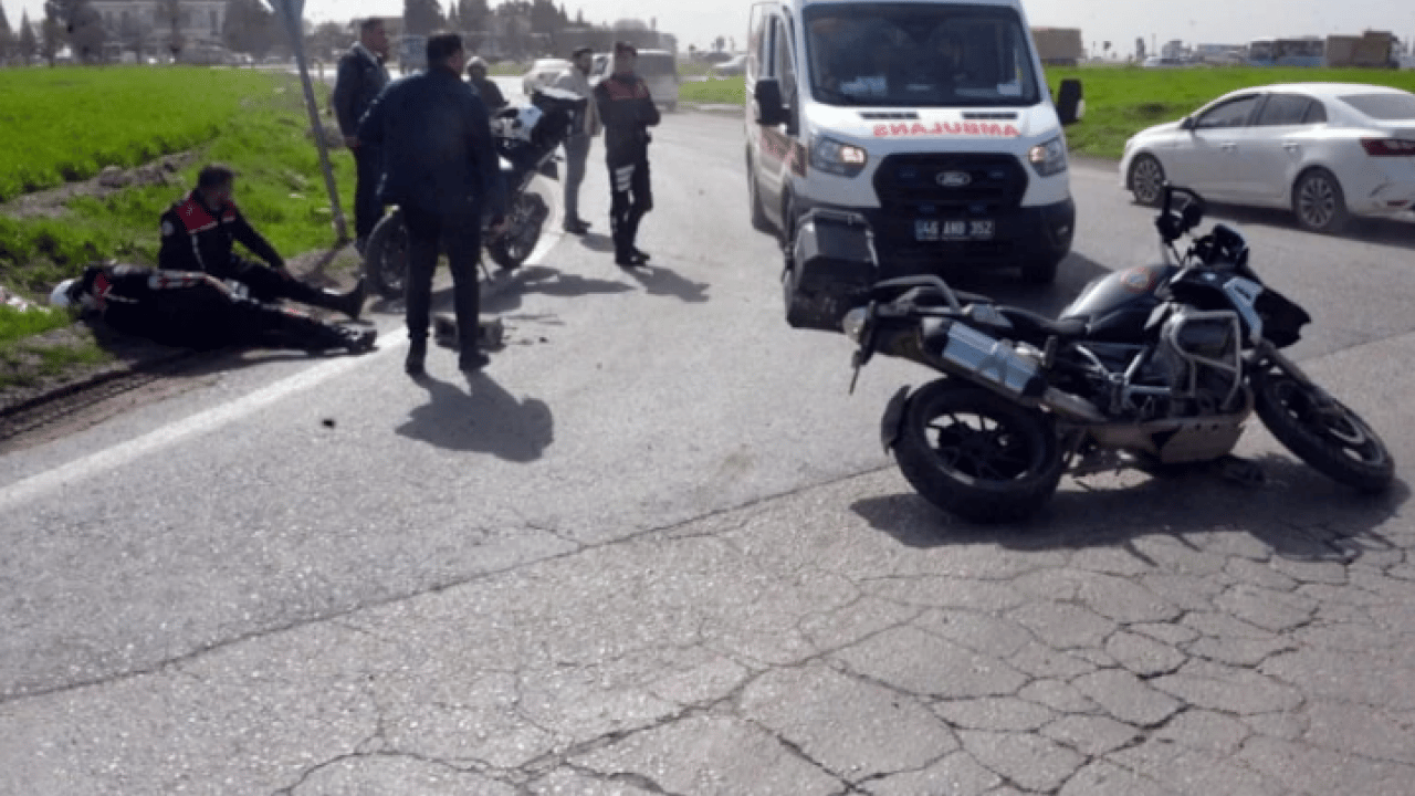 Kahramanmaraş'ta ehliyetsiz çocuk dehşet saçtı! İki polis ölümden döndü!