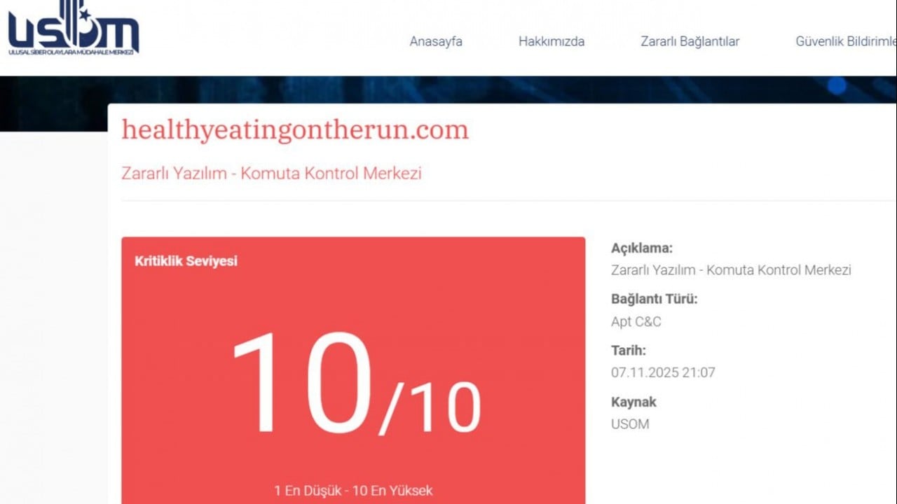 Foto - BAE'den Türkiye'ye saldırı: USOM devreye girdi