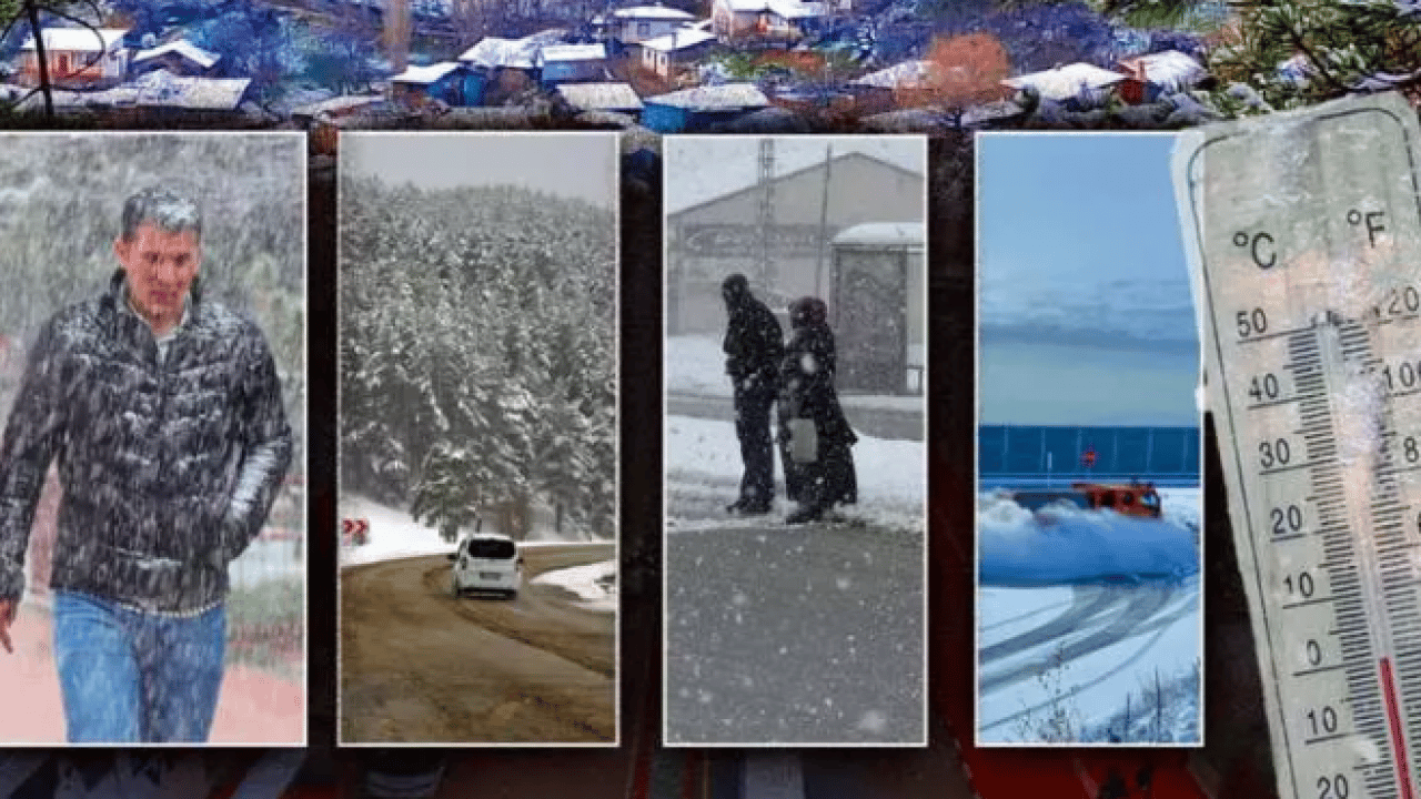 Bahar geldi derken kar bastırdı: 10 il beyaza büründü!