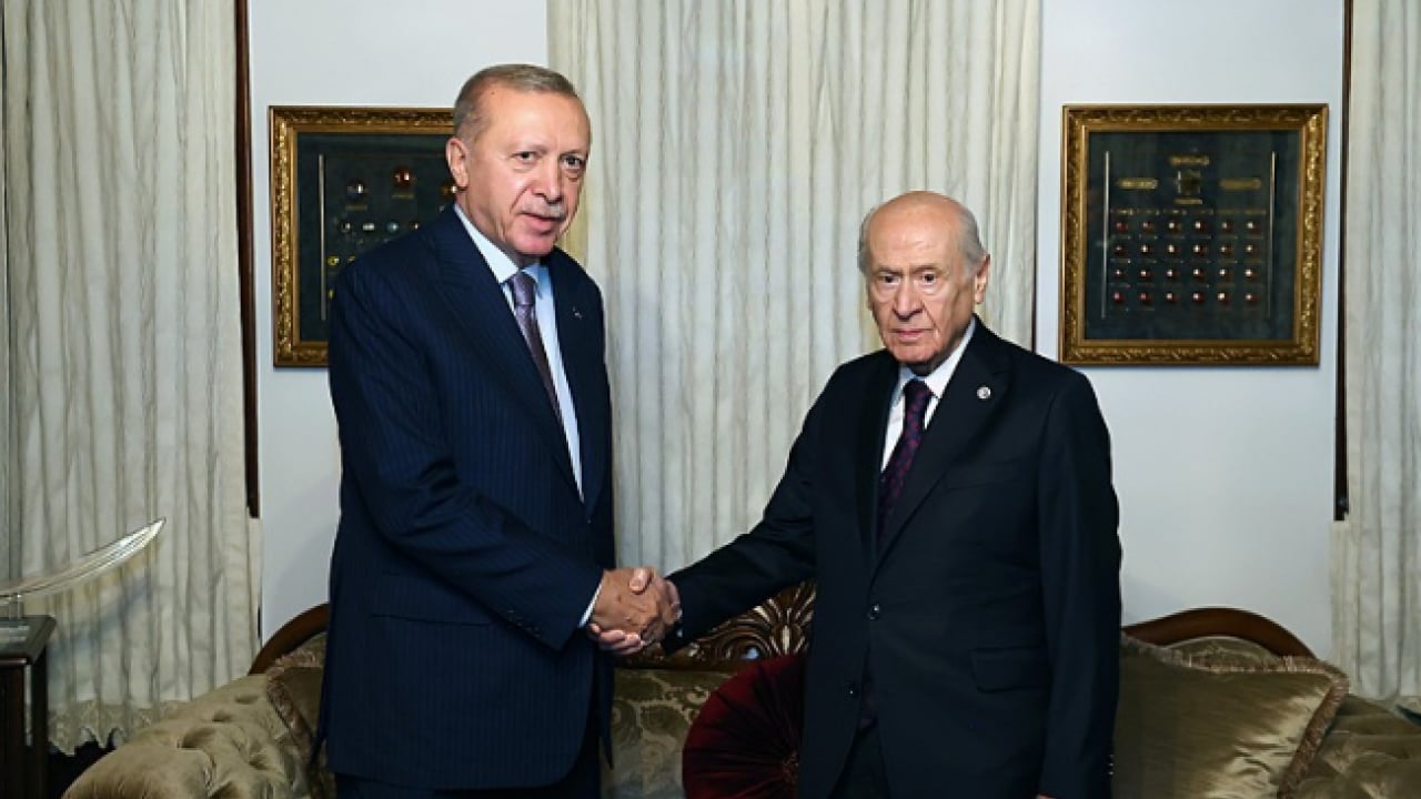 Foto - Bahçeli ve Erdoğan ne görüştüler! Düşman çatlatan görüntüler
