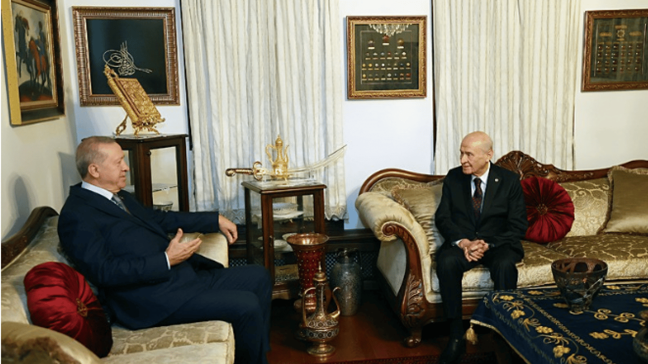 Foto - Bahçeli ve Erdoğan ne görüştüler! Düşman çatlatan görüntüler