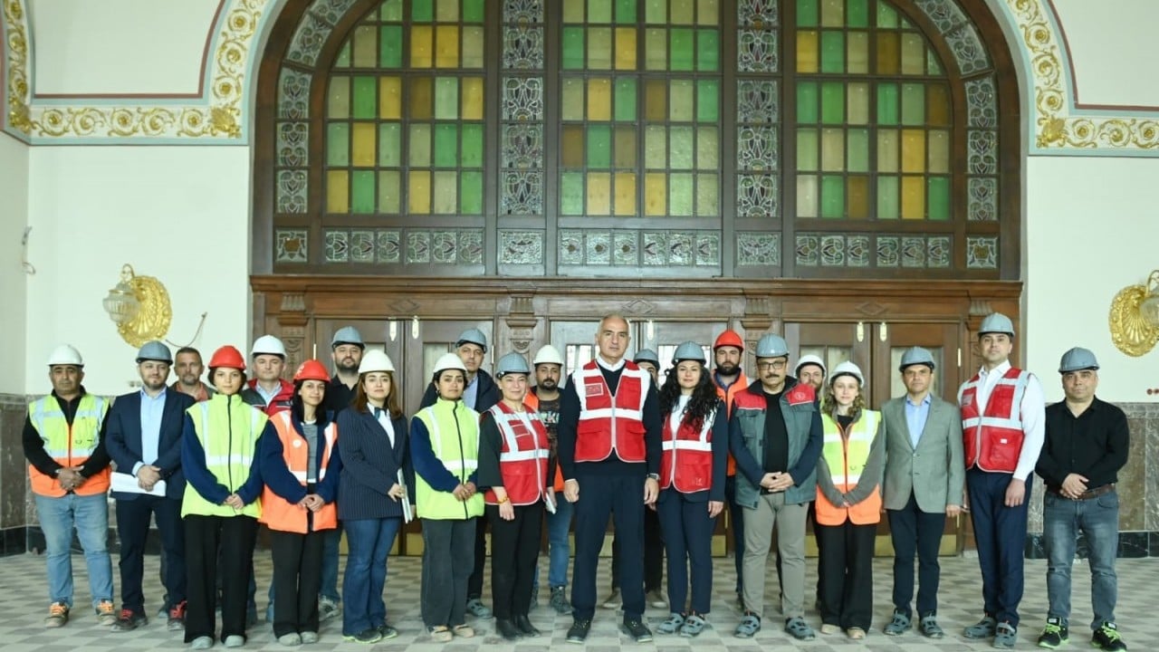 Foto - Bakan Ersoy Haydarpaşa'da ilk kez anlattı: Kapsamlı restorasyonla geleceğe hazırlanıyor