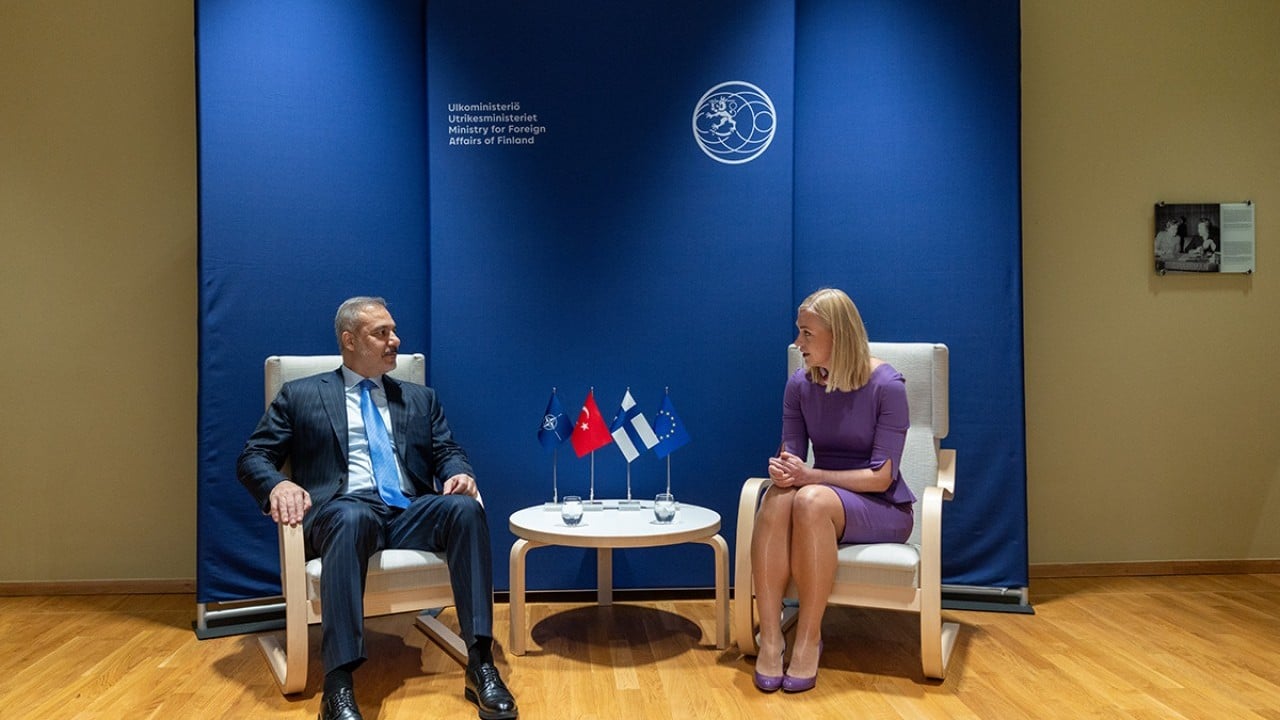 Foto - Bakan Fidan'ın Finlandiya'da göğsünün kabardığı an: 'Rusların saygı duyduğu tek güç Osmanlı İmparatorluğu'ydu'