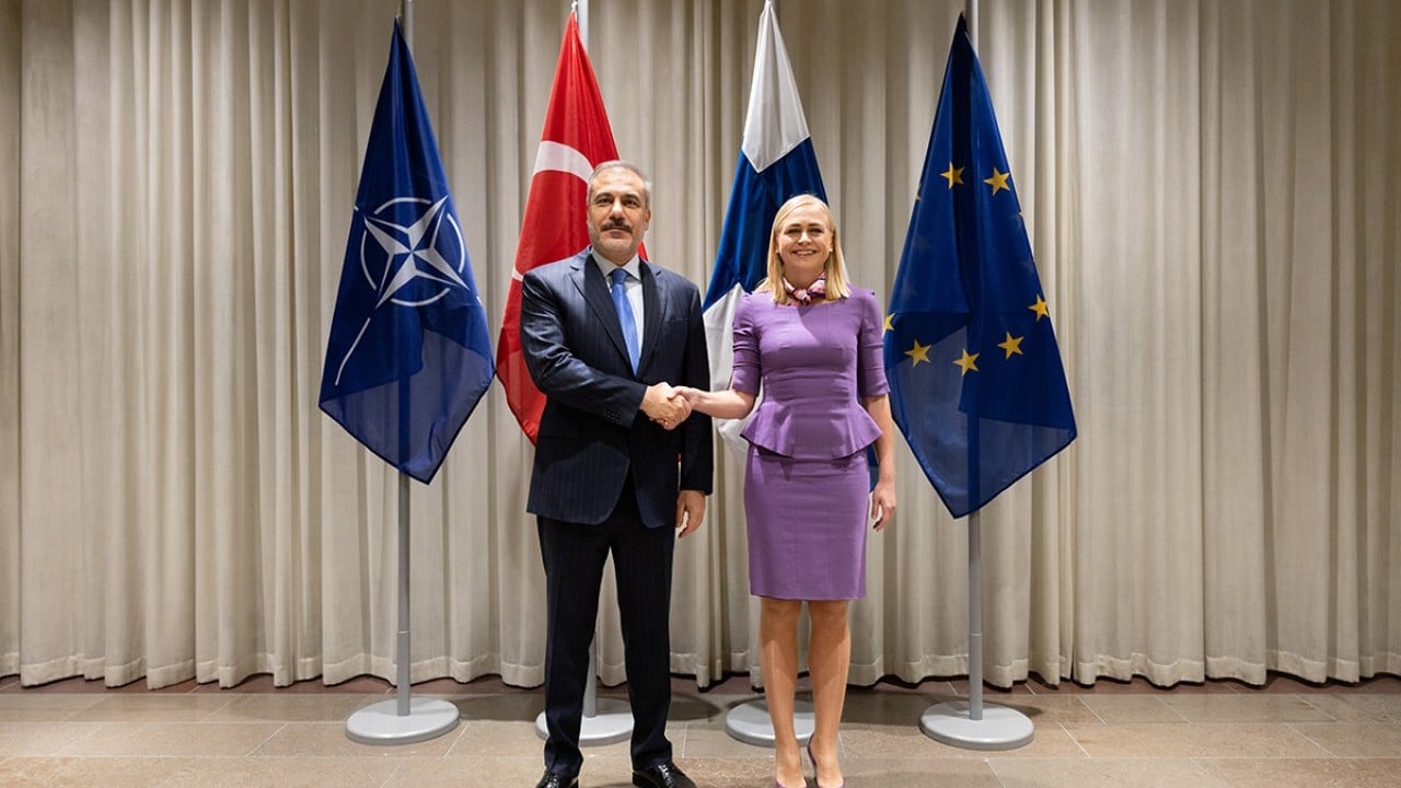 Foto - Bakan Fidan'ın Finlandiya'da göğsünün kabardığı an: 'Rusların saygı duyduğu tek güç Osmanlı İmparatorluğu'ydu'