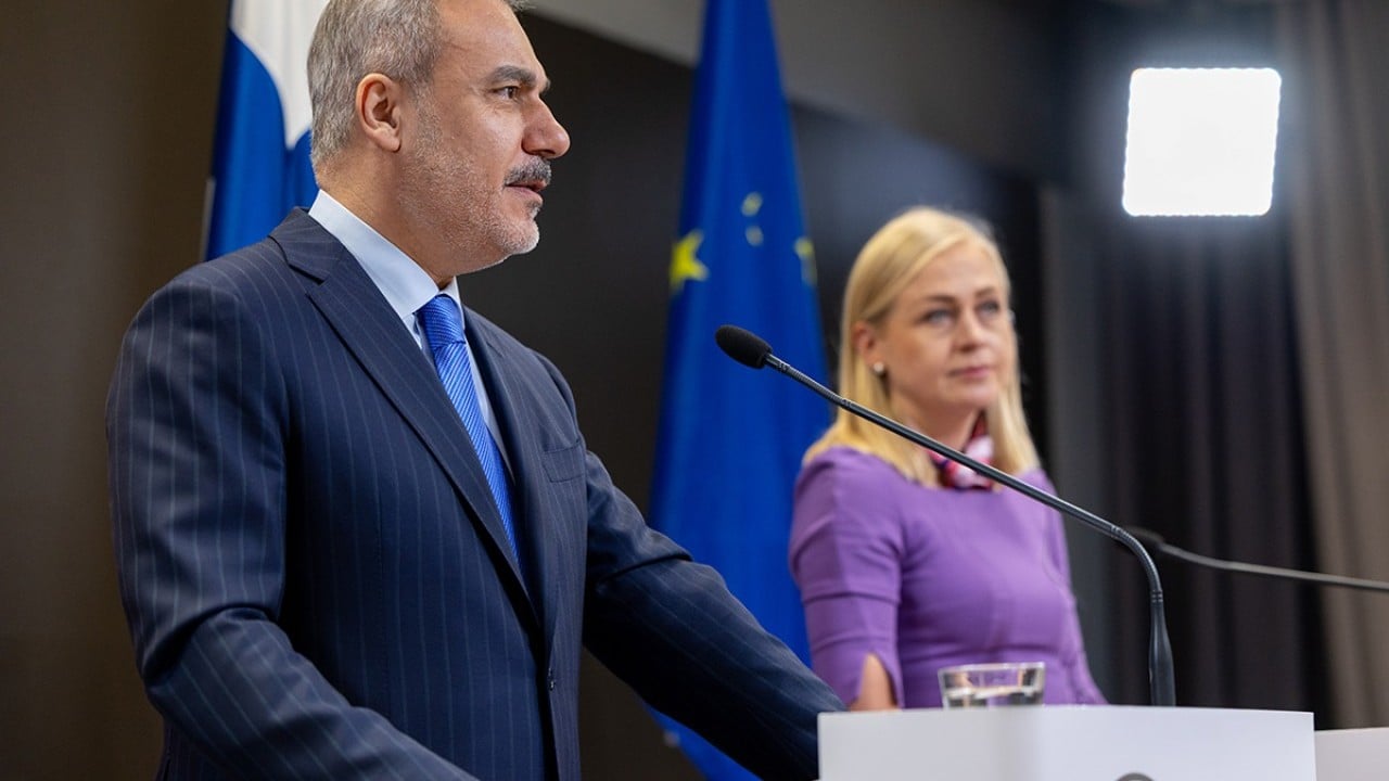 Foto - Bakan Fidan'ın Finlandiya'da göğsünün kabardığı an: 'Rusların saygı duyduğu tek güç Osmanlı İmparatorluğu'ydu'